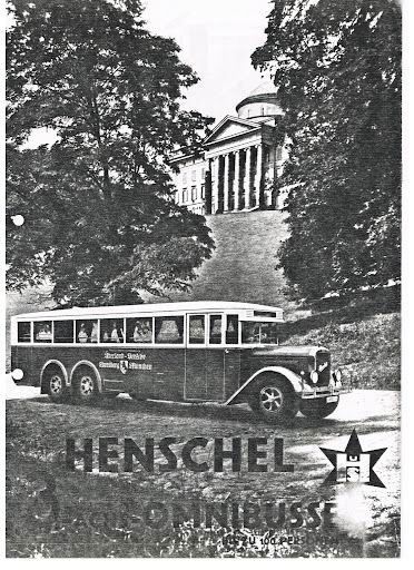 1942 HENSCHEL 4463 3achs omnibusse