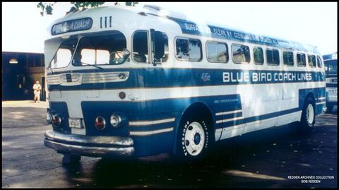 1946 GM PDA-3703 OLEAN NY Blue Bird 111