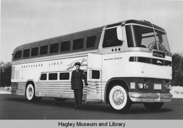 1947 GM Truck and Coach ran in test service for Greyhound until 1951 GREYHOUNDLOEWY