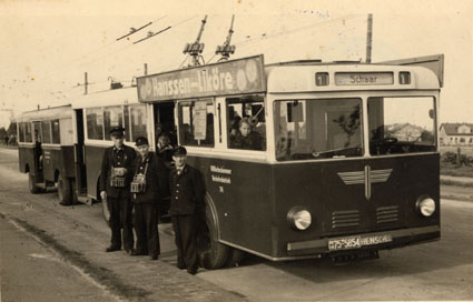 1948 o-bus henschel alt anhaenger 1955