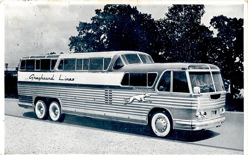 1952 GM PD-4501 Greyhound Bus Scenicruiser Prototype