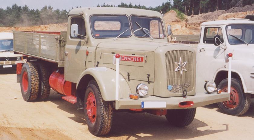 1954 Henschel HS 140 K Kipper