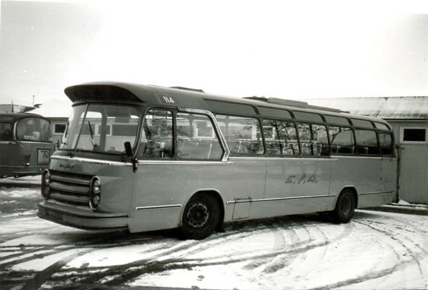 1957 ESA 114-3 DAF Groenewold Verbouwd voor lijndiensten