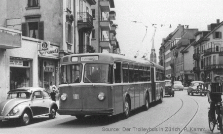 1957 Ex Zürich FBW HESS Trolleybus – P Kamm