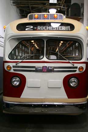 1957 GM Transit bus - Rochester, New York