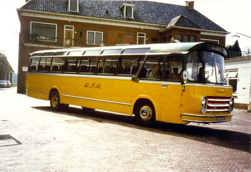 1964 ESA 133-2 DAF Groenewold met excursie Noord Bus Museum.