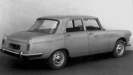 1966 Heuliez Peugeot V6 studie 404