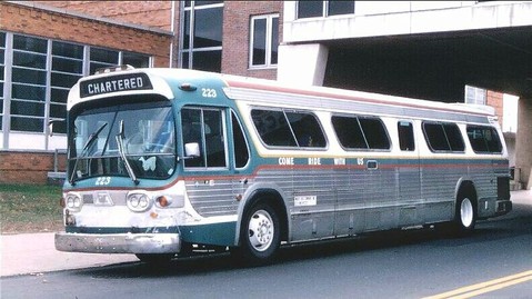 1967 GM SDM-5302 White Bus 223