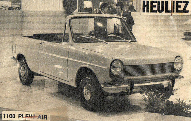 1968 Simca 1100 heuliez