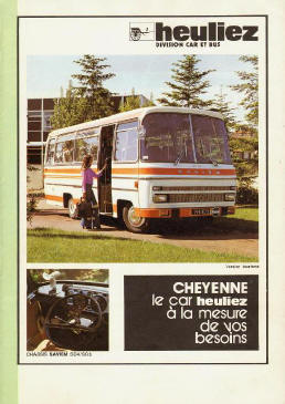 1977 Saviem Heuiliez Cheyenne 77