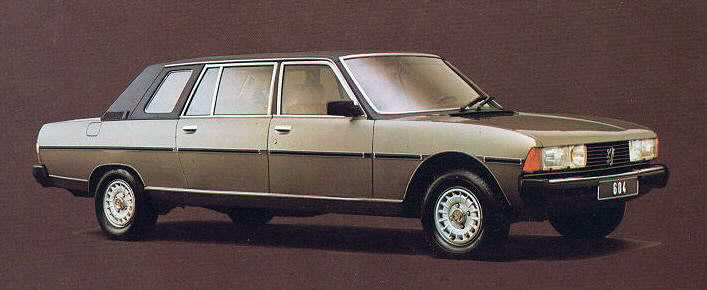 1978-84 Heuliez Peugeot 604 Limousine