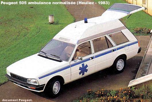 1983 Peugeot 505 Ambulance