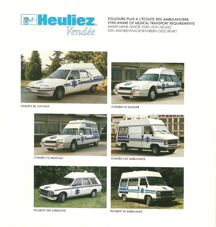 1984 Heuliez is a major coachbuilder, making many special