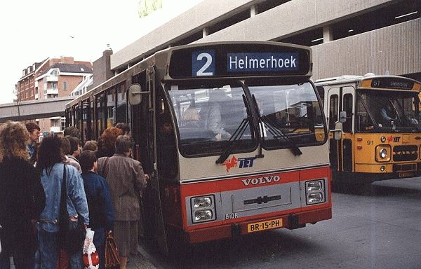 1986 Volvo B10R nr. 10 met carrosserie van Hainje