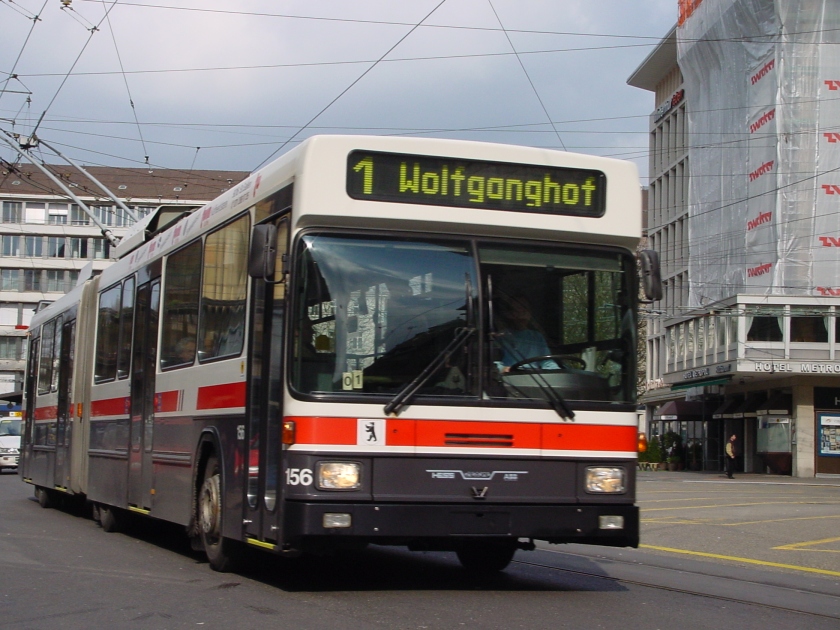 2001 Hess Trolleybuses in St. Gallen