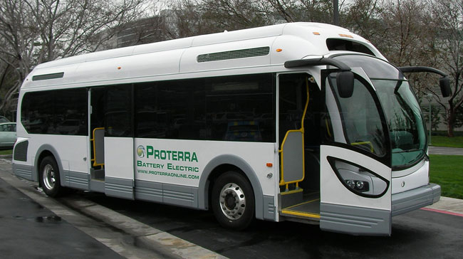 GM proterra-bus electric
