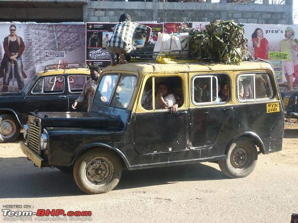 locally rebodied Hindustan Trekker taxi