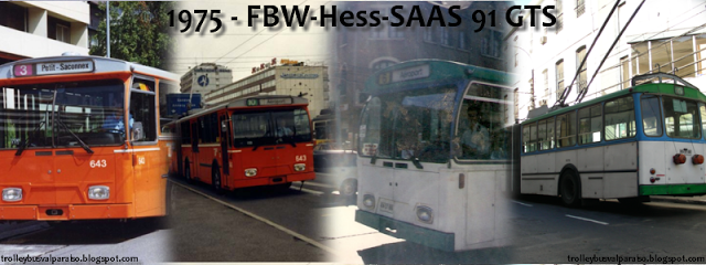 Trolebús FBW-Hess-SAAS UST de 1975