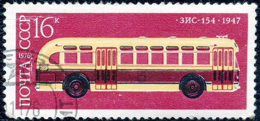 ZIS 154 CCCP postzegel