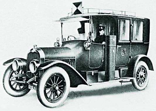 1913 Audi 18-45PS, Staff Car