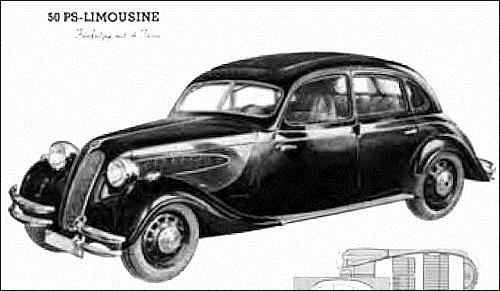 1936 BMW 329 Cabrio Wendler