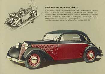 1937 dkw -luxecabrio