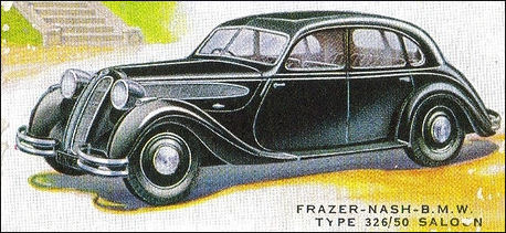 1938 BMW 326 assembled in England by Frazer-Nash