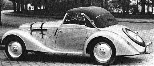 1938 BMW 328 Sport Cabriolet Weinberger