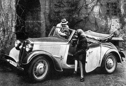 1938 Dkw f7 front luxus cabrio