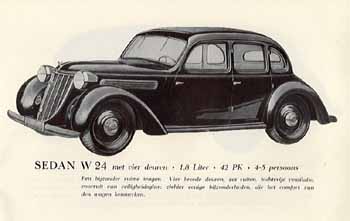 1938 Wanderer W24 4d