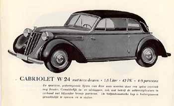 1938 Wanderer W24 Cabriolet