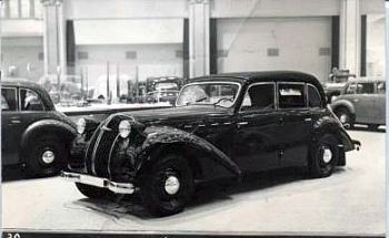 1939 Borgward 2300 kabriolet na IAA w Berlinie