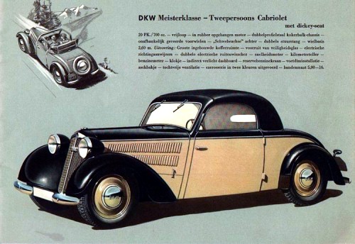 1939 Dkw f8 meisterklasse
