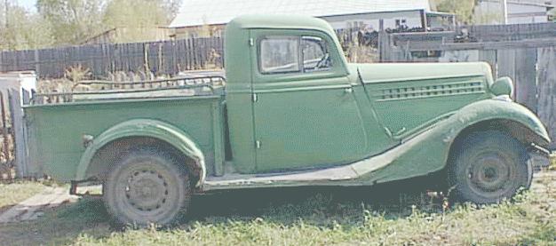 1939 GAZ Pick Up m1pikap Molotok