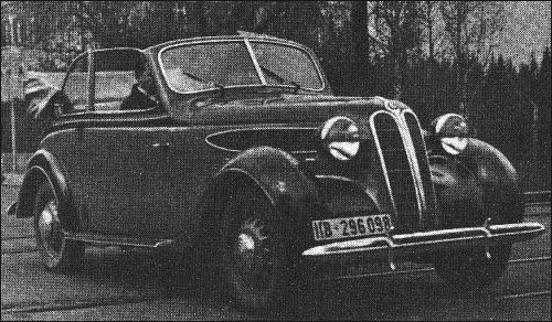 1941 Bmw 321 Cabrio
