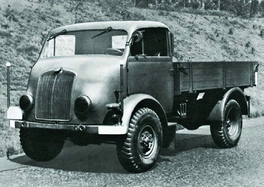 1942 Auto Union-1500А, 4x4
