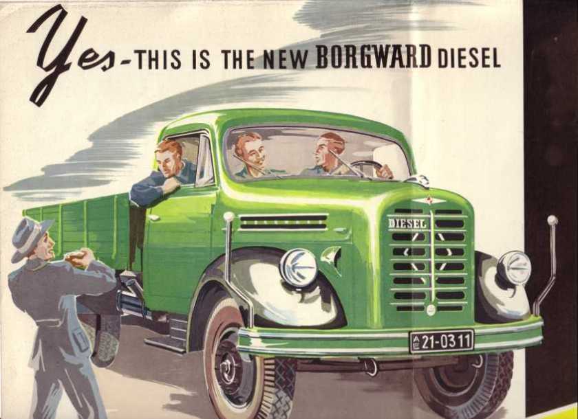 1950-61 Borgward B 4000  B 533, B 544