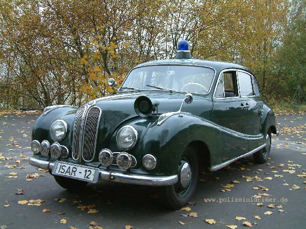 1951 BMW 501 Politie