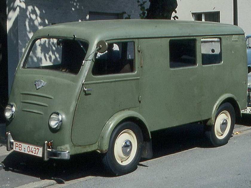 1951 Gutbrod geschikt als minicamper