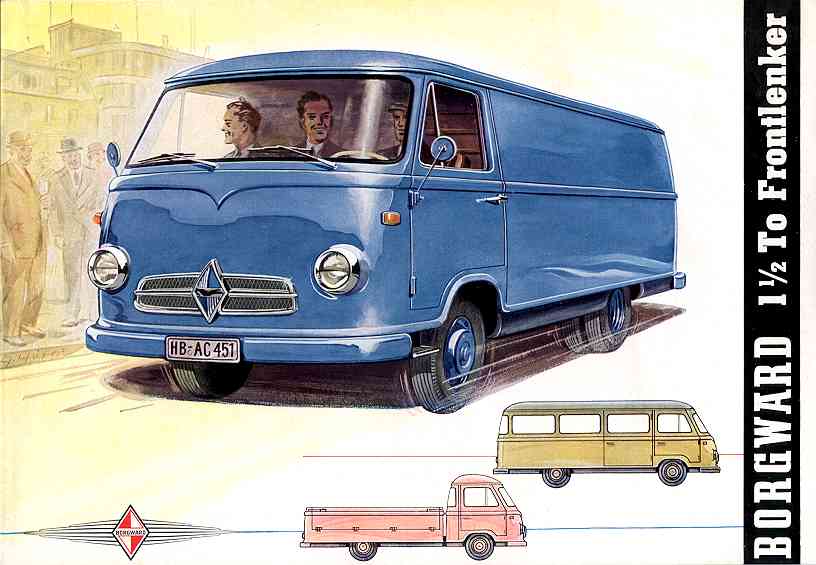 1952-60 borgward 1500 F611 01