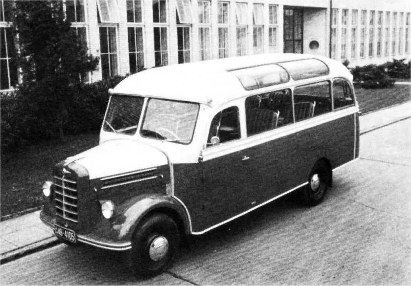 1952 Borgward b1500-kleinomnibus