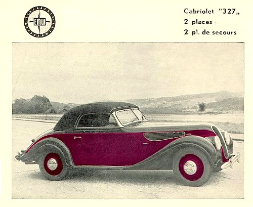 1952 Emw 327-2 cabrio