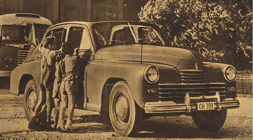 1953 gaz m20 kabrio