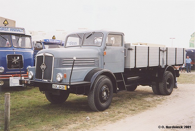 1953 IFA H6 Pritschen-Lkw