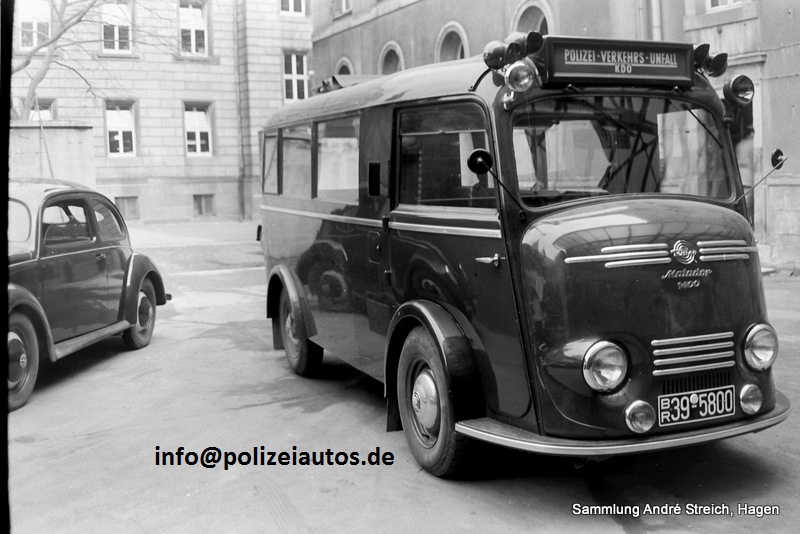 1953 Tempo Matador politie