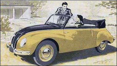 1954 ifa f9 cabrio