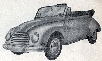 1955 Dkw 3=6 cabrio
