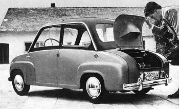 1955 goggomobil tyl