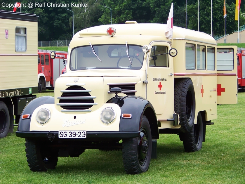 1956 Robur Garant krankentransportwagen