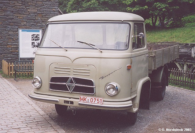 1957-62 Borgward B 622 Pritschen-Lkw (klein)